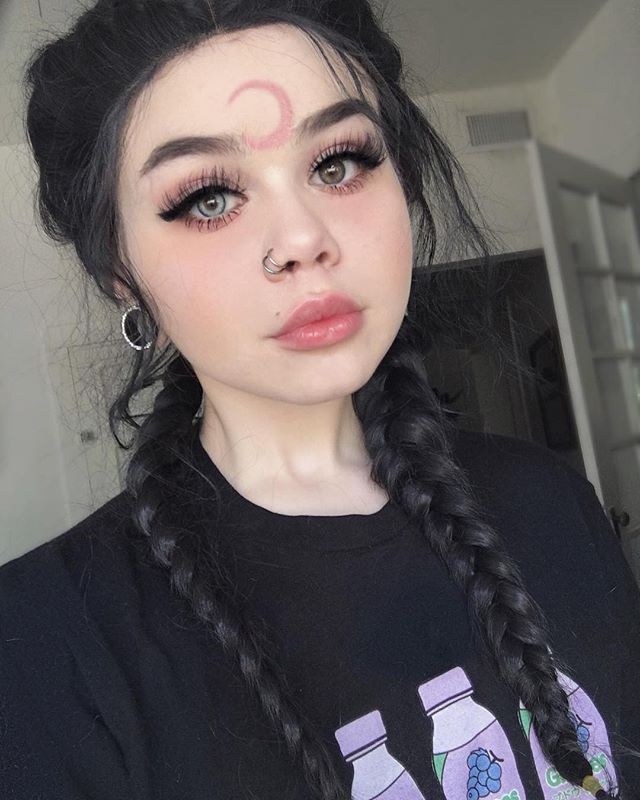 Solid Color Braided Synthetic Lace Front Wig-Everyday Wigs