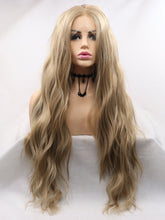 Brown Blonde Synthetic lace Wig-Everyday Wigs