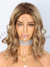 Ombre Brown Synthetic Lace Front Wig-Everyday Wigs