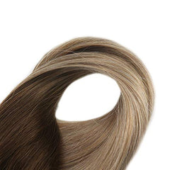 Ombre Blonde Clip in Hair Extensions #4/#18/#27-Everyday Wigs