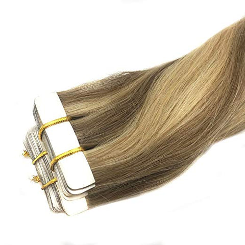 Ombre Blonde Tape in Hair Extensions (16/22)