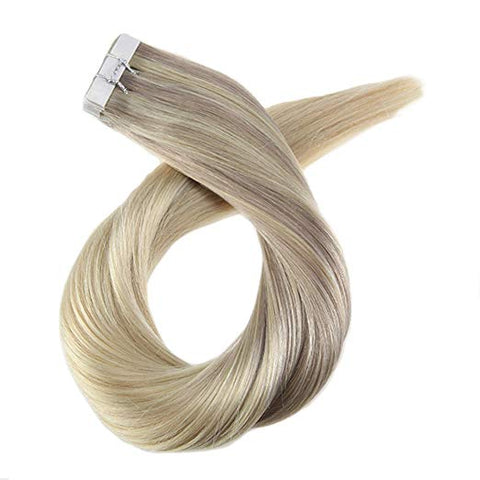 Ombre Blonde Tape in Hair Extensions ( #18/22/60)