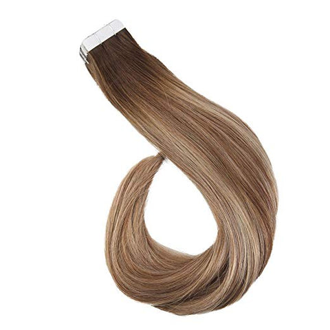 Ombre Blonde Tape in Hair Extensions ( #4/6/18)