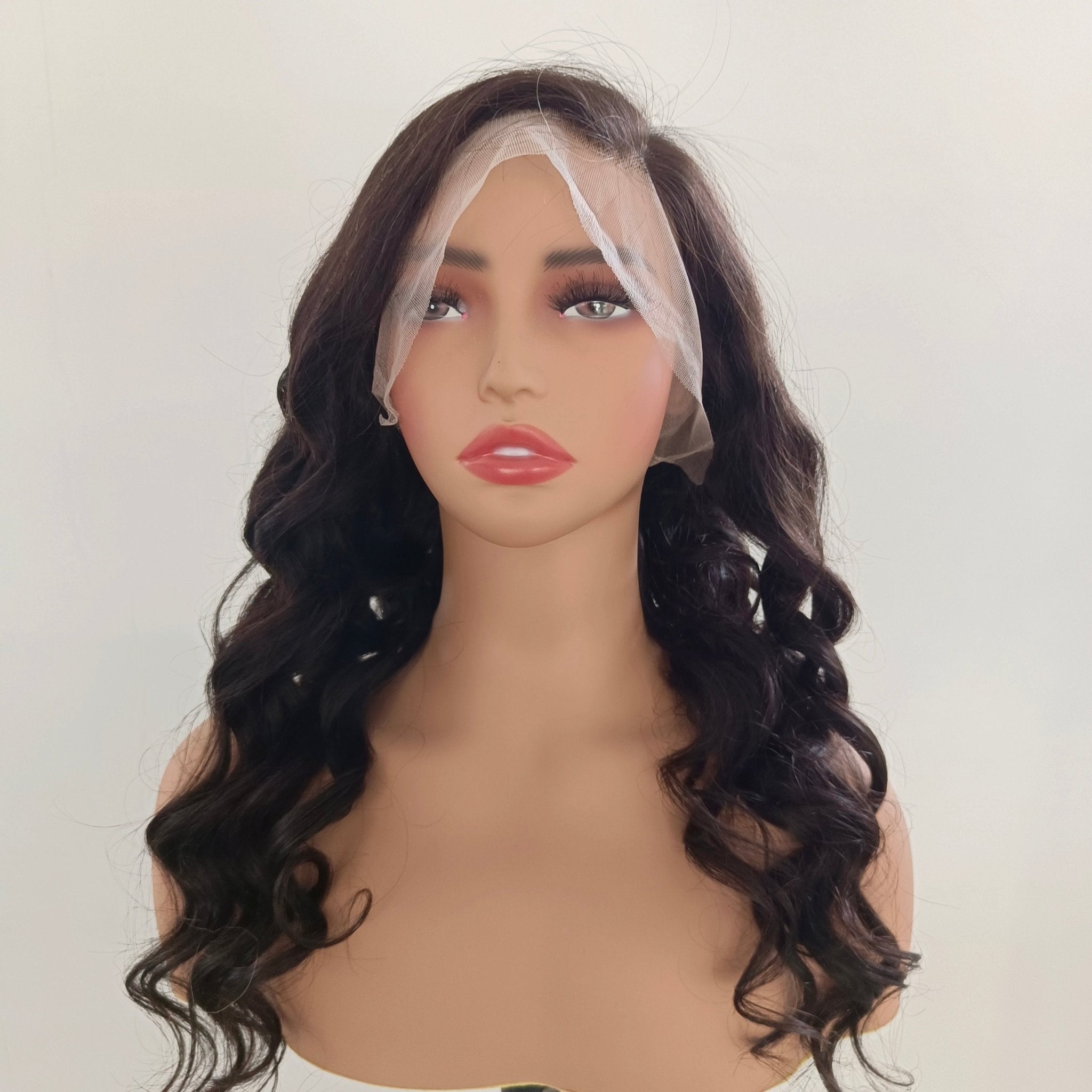 Wig long black wavy lacefront Swisslace Wig 2020 SOFT BLACK Swiss Lace Front Wig - Extra Long Wavy  main image 2